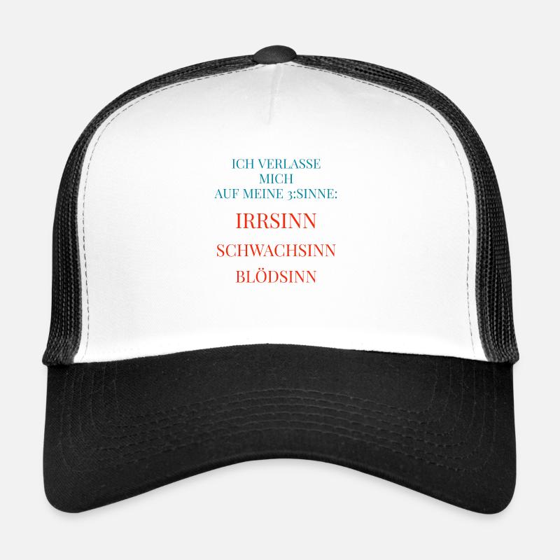 Coole Sprüche Kollektion 3 SINNE Trucker Cap