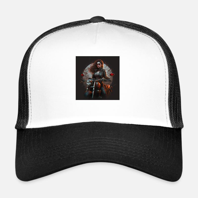 Biker 1 Trucker Cap