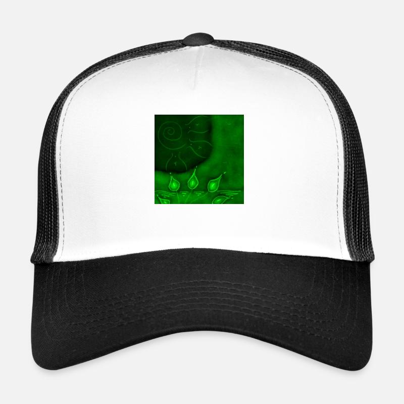 JOURNÉE SUR LE TERRAIN VERT Casquette trucker 