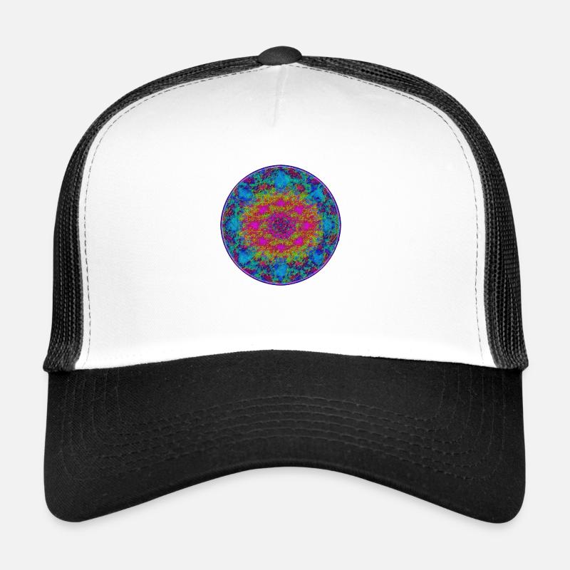 Mandala Mycelium Trucker Cap