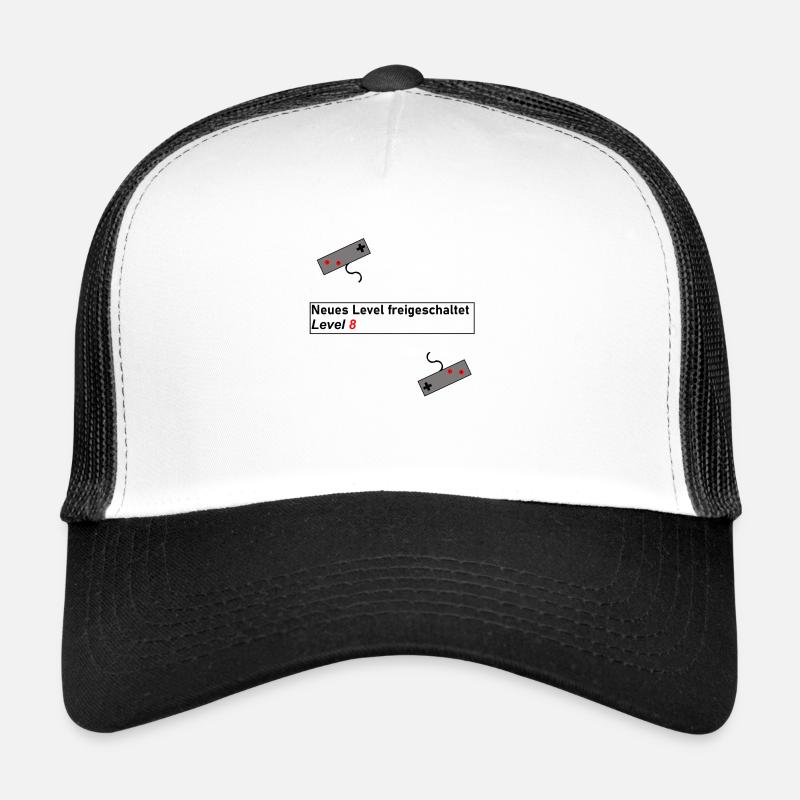 Level Up Gaming Geburtstag Geschenk Geschenkidee Trucker Cap