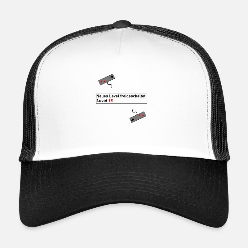 Level Up Gaming Geschenk Geschenkidee Geburtstag Trucker Cap