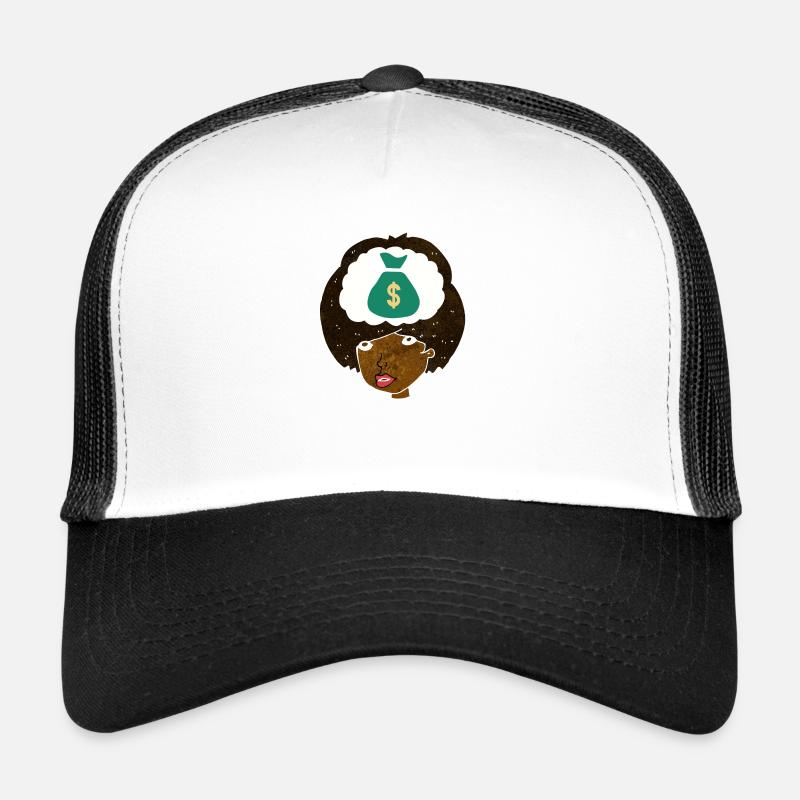 Réfléchissant à l’argent Casquette trucker 