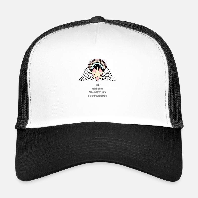 wundervoller Himmelsbruder - Trucker Cap - Weiß/Schwarz