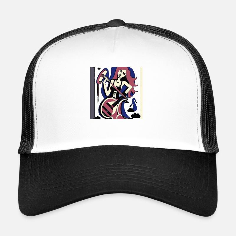 Musik Mädchen Trucker Cap