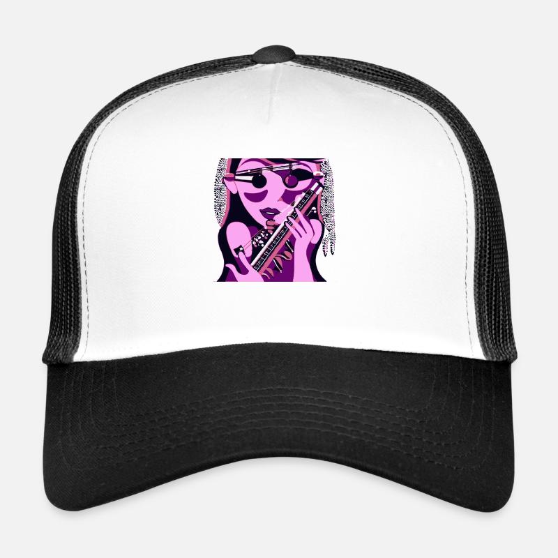 Musik-Mädchen Trucker Cap