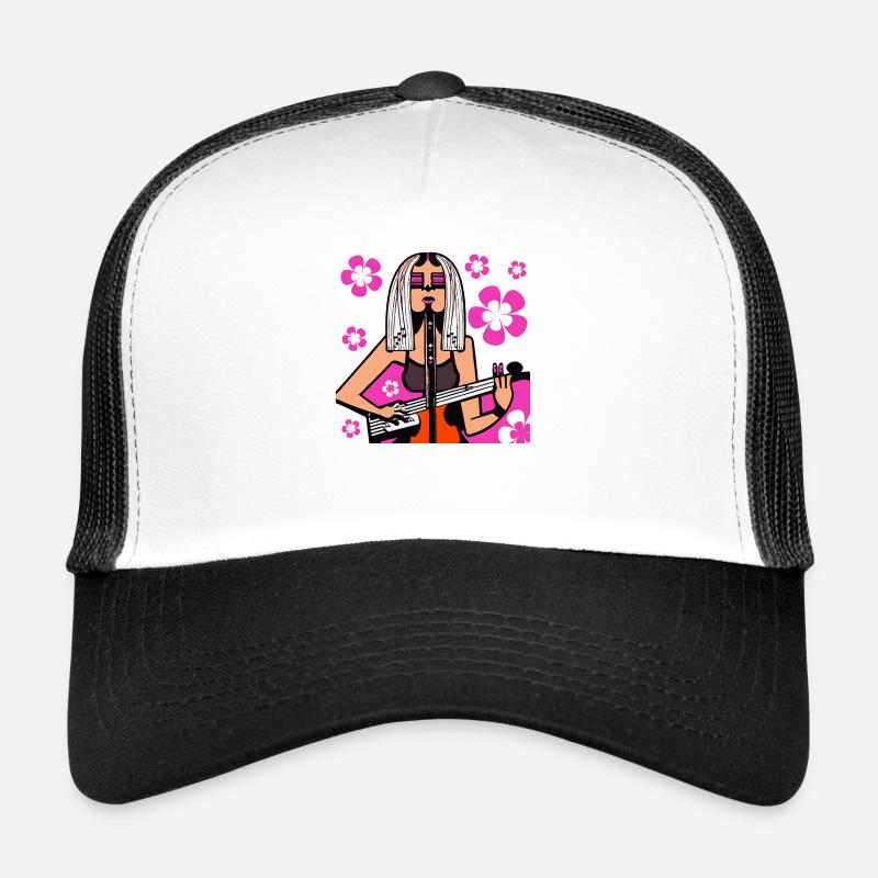 Musik Mädchen Trucker Cap