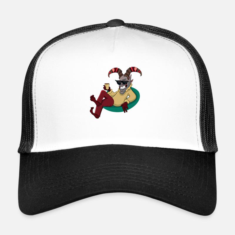Krampus Percht Teufel 2306 Trucker Cap