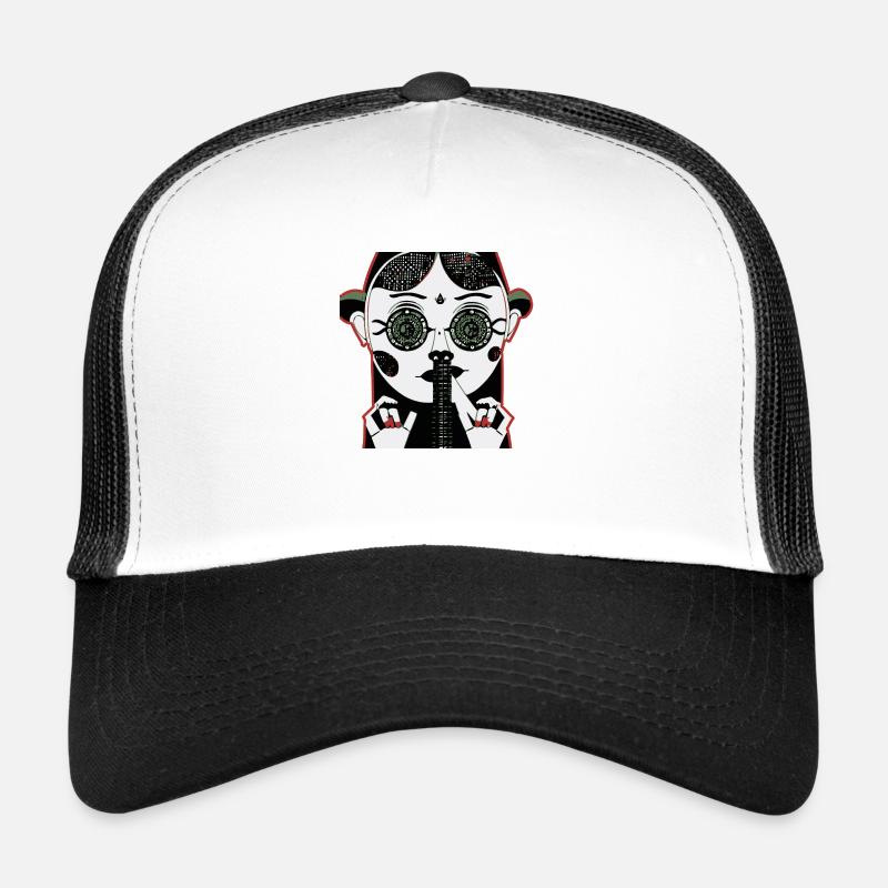 Musik Mädchen Trucker Cap