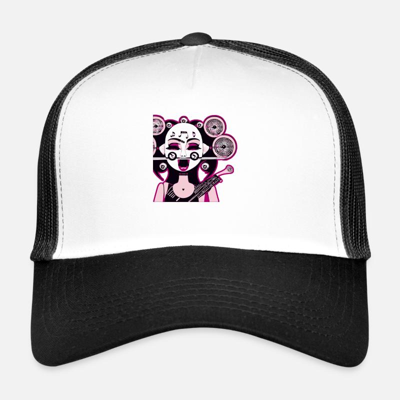 Musik-Mädchen Trucker Cap