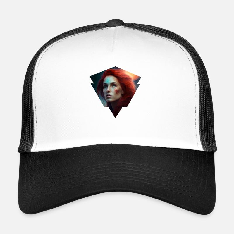 femme dans l espace Casquette trucker 