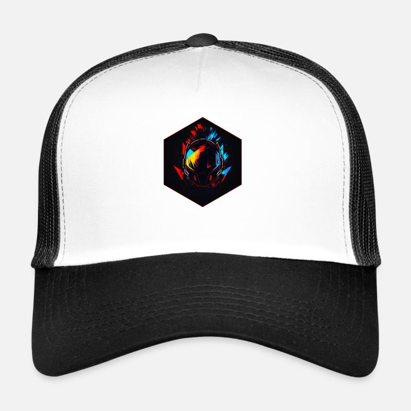Biker Helm Trucker Cap
