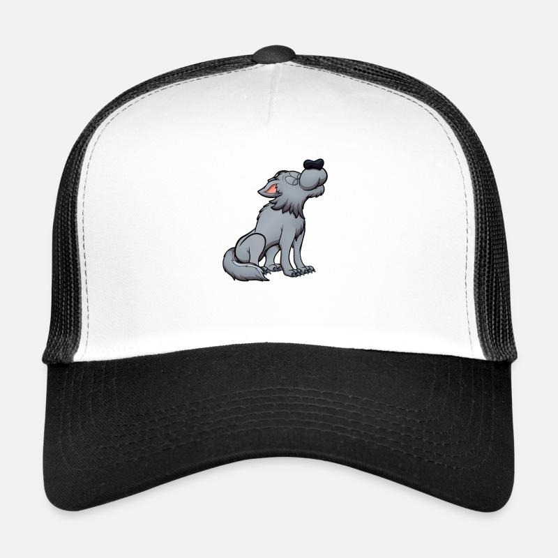 Loup hurlant Casquette trucker 