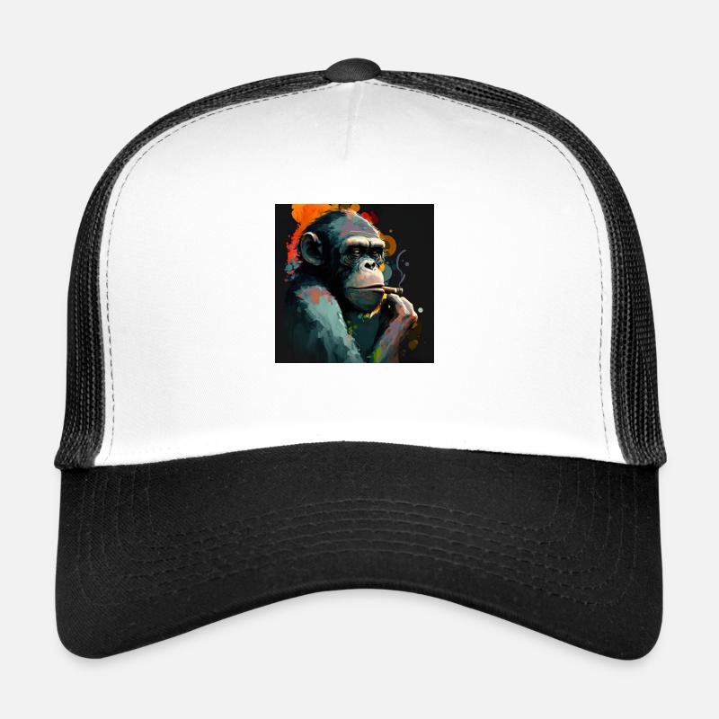 Premium Design Monkey Trucker Cap