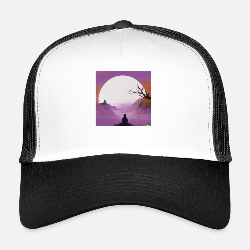 JD Star Artwork No.8 - Trucker Cap - Weiß/Schwarz