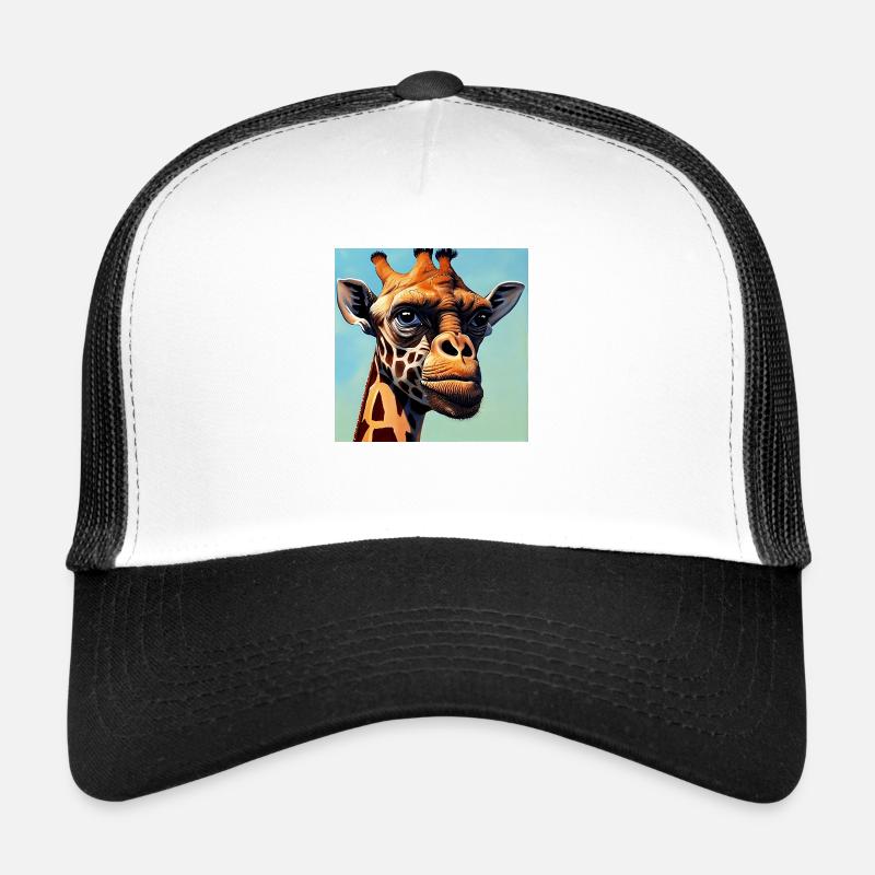 Girafe au visage de singe Casquette trucker 