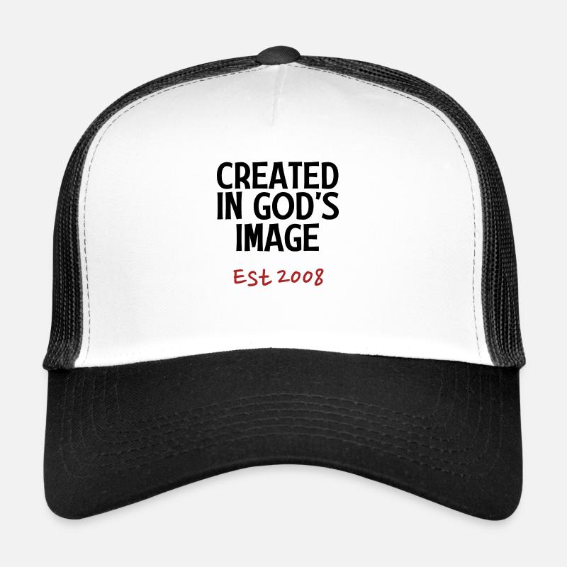 Créé à l’image de Dieu est 2008 Casquette trucker 
