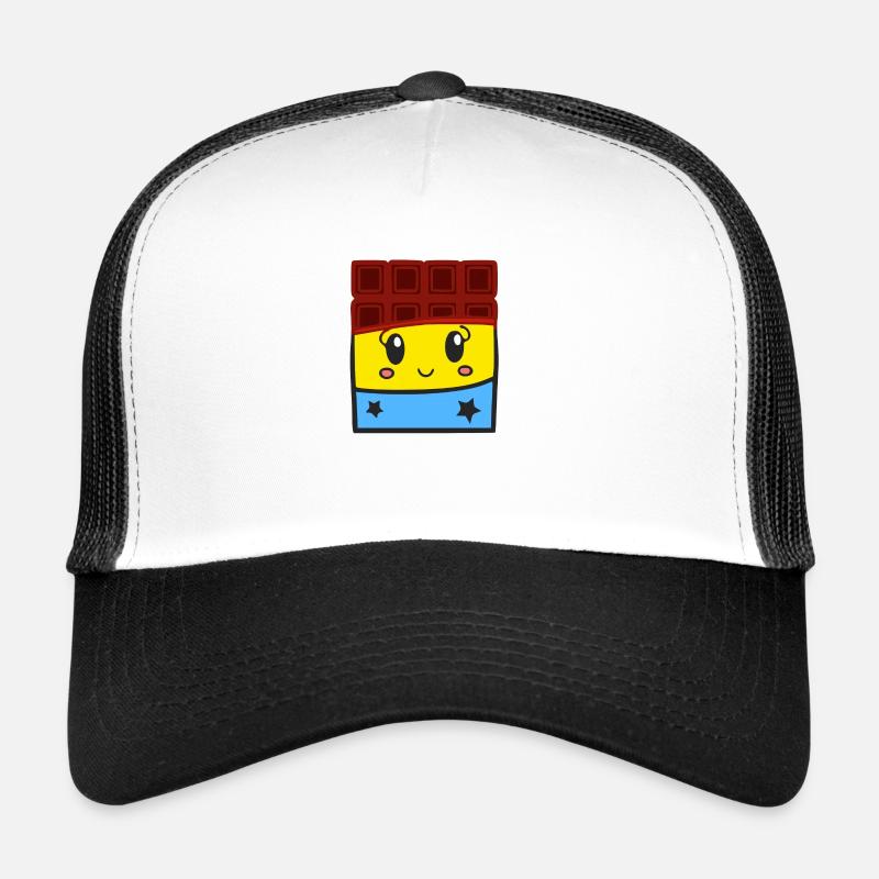 Tablette de chocolat Kawaii Casquette trucker 