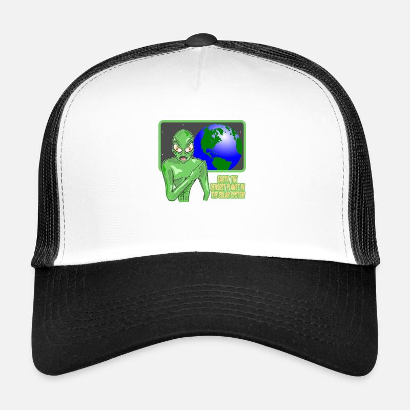 Earth is a dense planet Trucker Cap