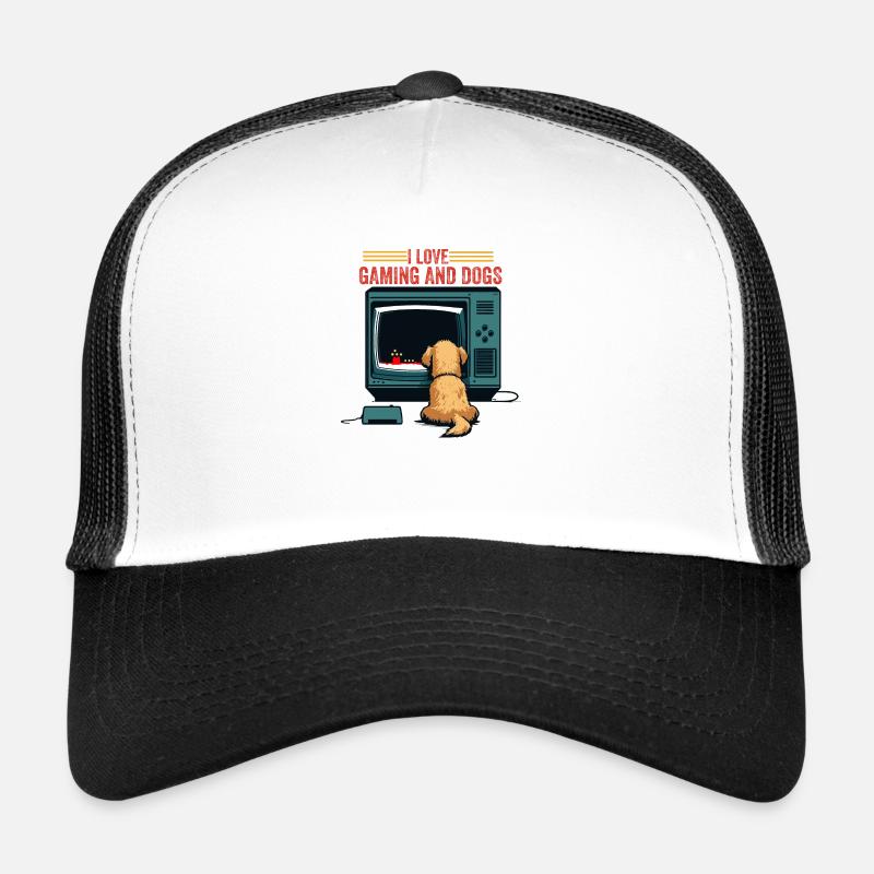 Geschenkidee für Spielhunde Trucker Cap