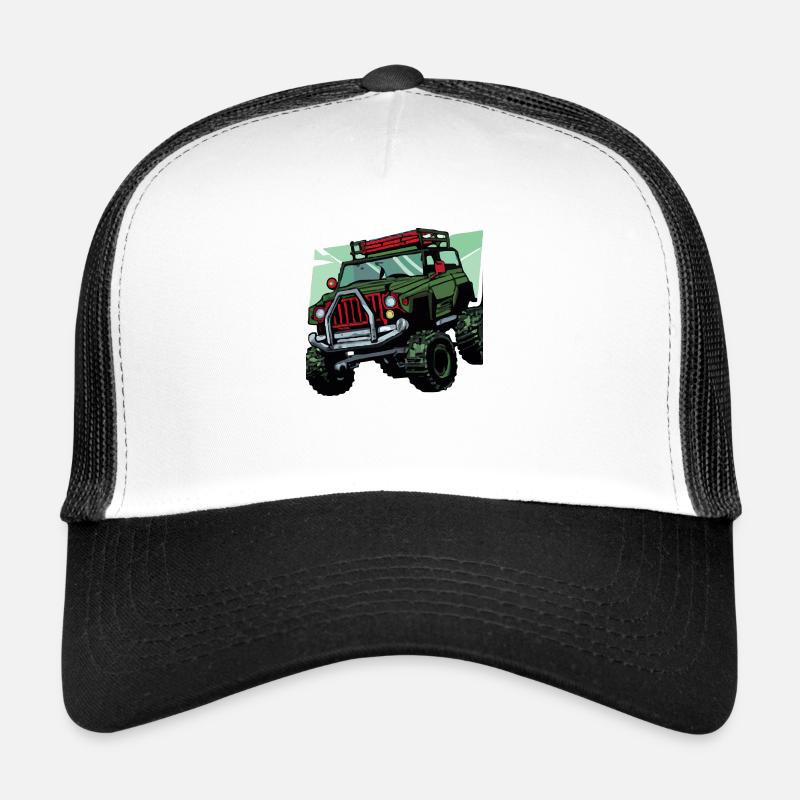 4X4 equipped Trucker Cap