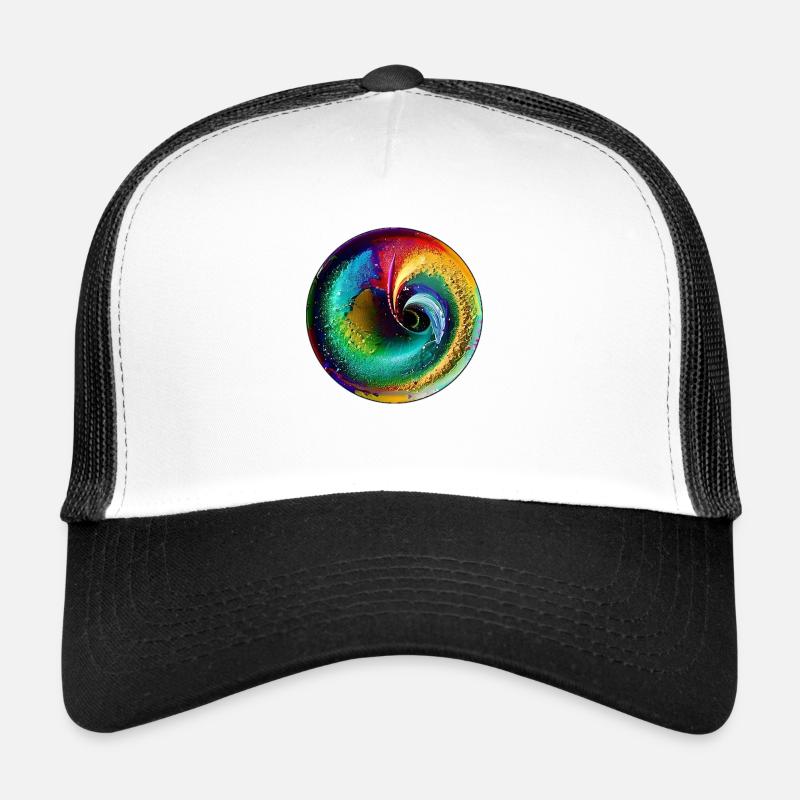 Vertebra - Trucker Cap - white/black