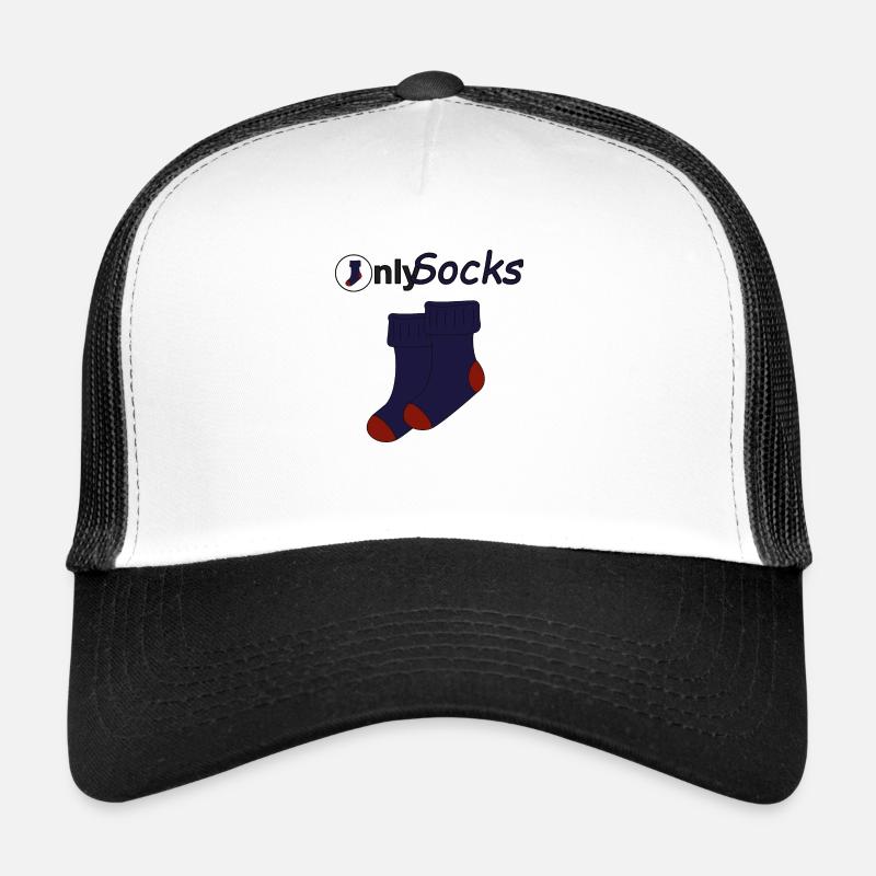 Seulement des chaussettes Casquette trucker 