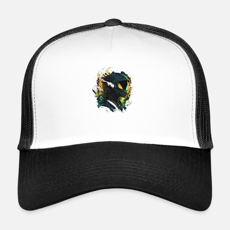 Weltraum-Alien Trucker Cap