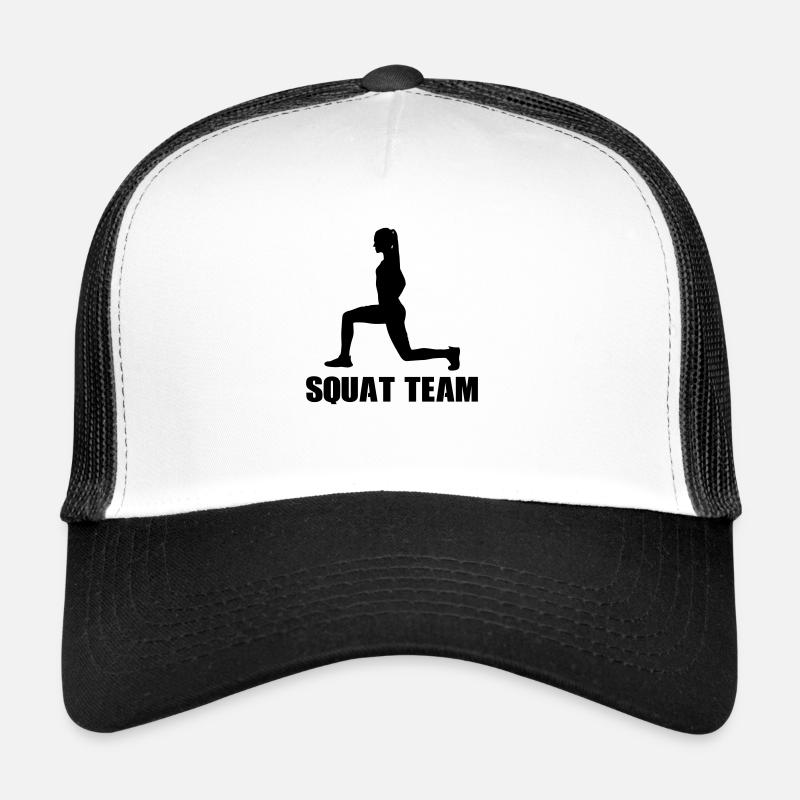 Woman Squat Team Trucker Cap