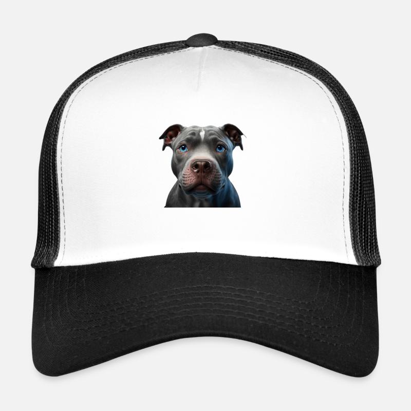Blue Line Pibull Trucker Cap
