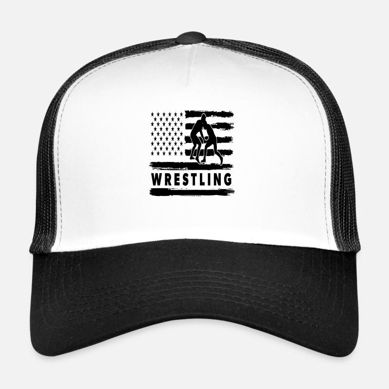 Drapeau de lutte Casquette trucker 