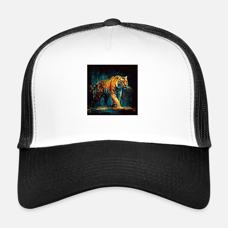 Tigre du Bengale, chasseur de sentiers Casquette trucker 