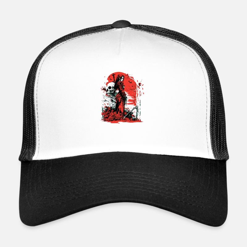 Red Witch Trucker Cap