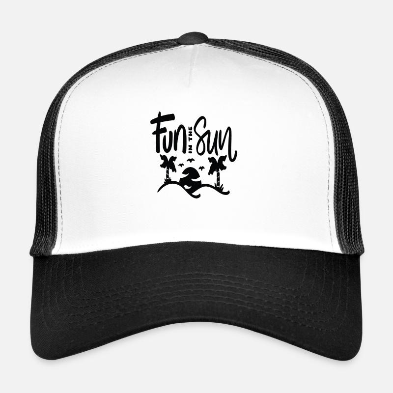 S’amuser au soleil Casquette trucker 
