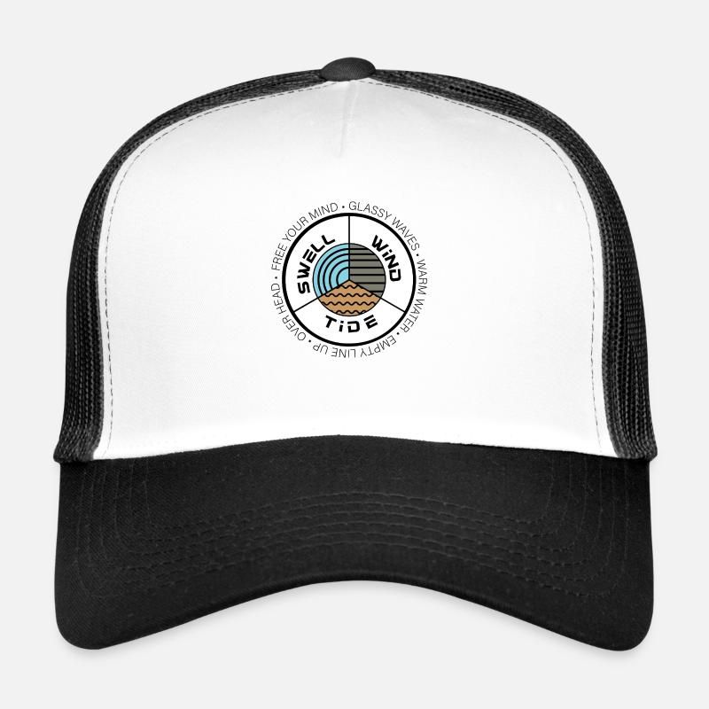 Surfing Surfboard Surfer Idée cadeau Casquette trucker 
