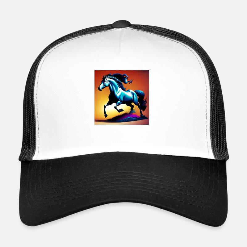 Pferd im Sand Trucker Cap