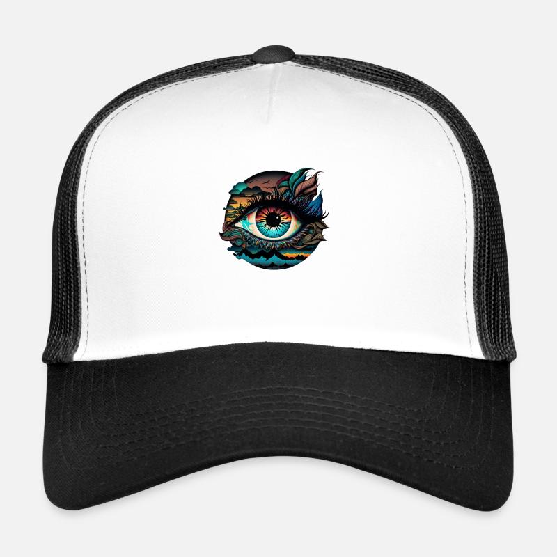 ŒIL TRIPPY Casquette trucker 