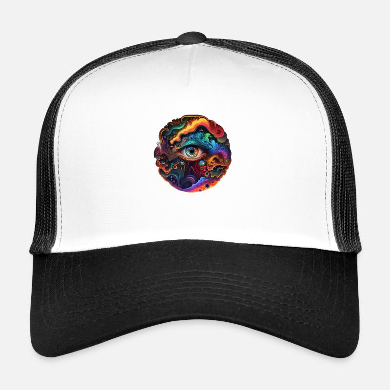 ŒIL TRIPPY Casquette trucker 