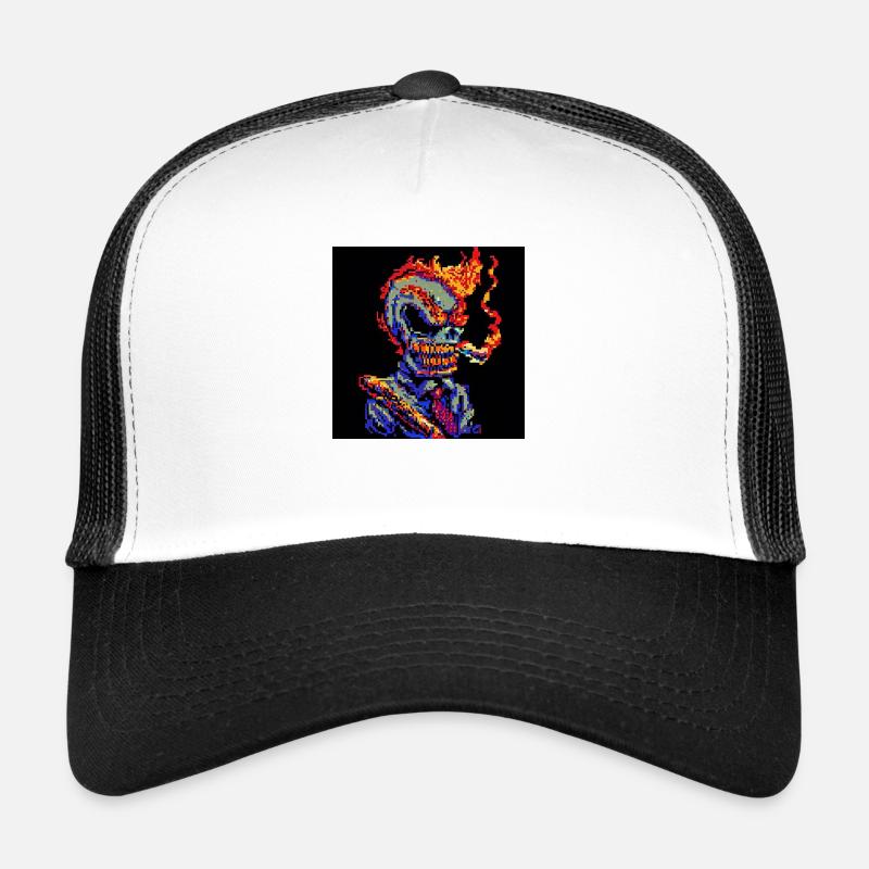 Mauvais cul [pixel art] Casquette trucker 