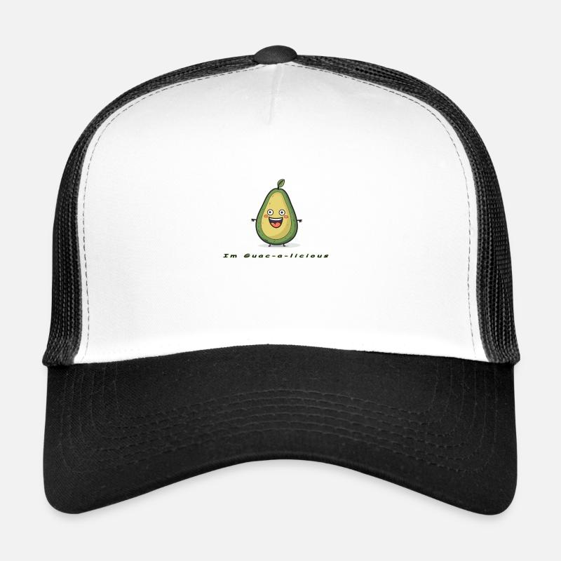Im Guac a licious - Trucker Cap - Weiß/Schwarz