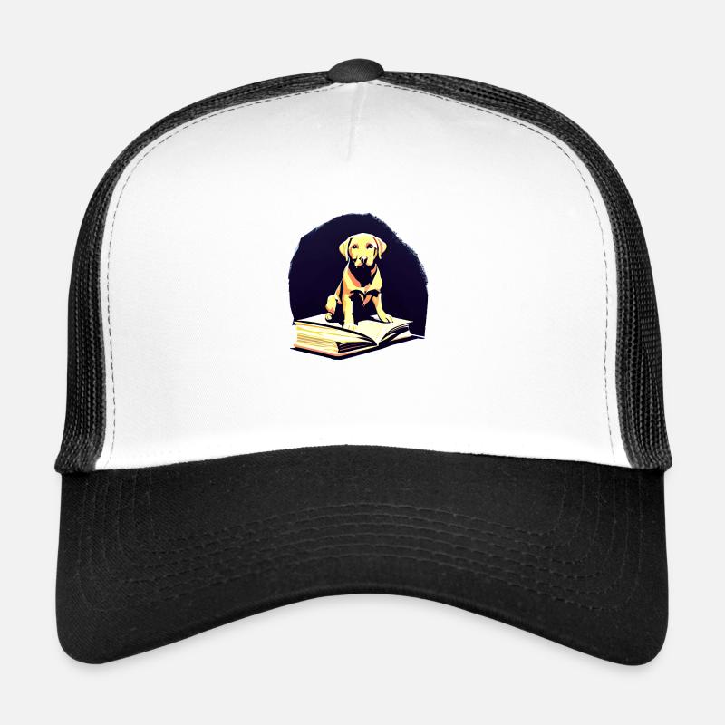 Hunde Lesen Hundehalter Hund Bücher Labrador Buch Trucker Cap