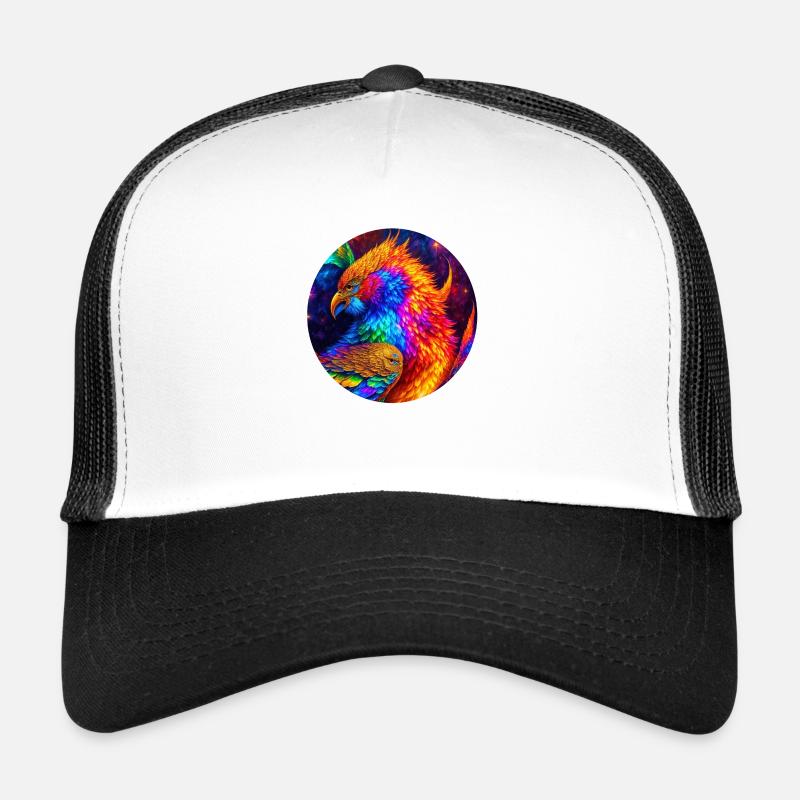 Firebird - Casquette trucker  - blanc/noir