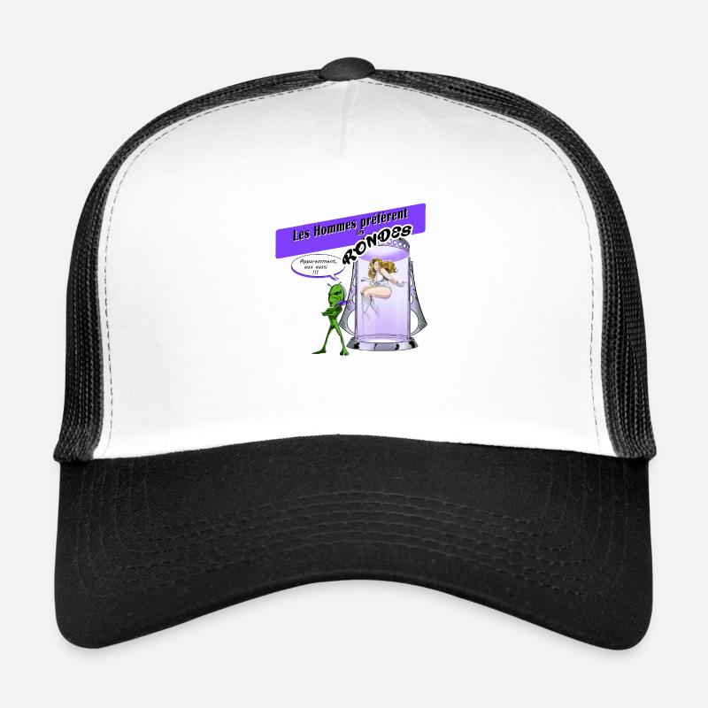 Les Hommes préfèrent les rondes 06 Casquette trucker 