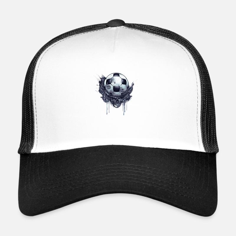 Fußball Skelett Trucker Cap