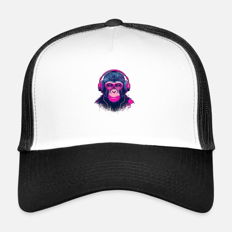 Monkey Beats Trucker Cap