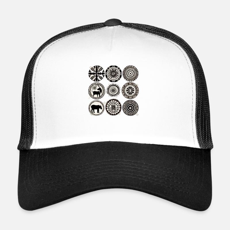 African folklore Trucker Cap