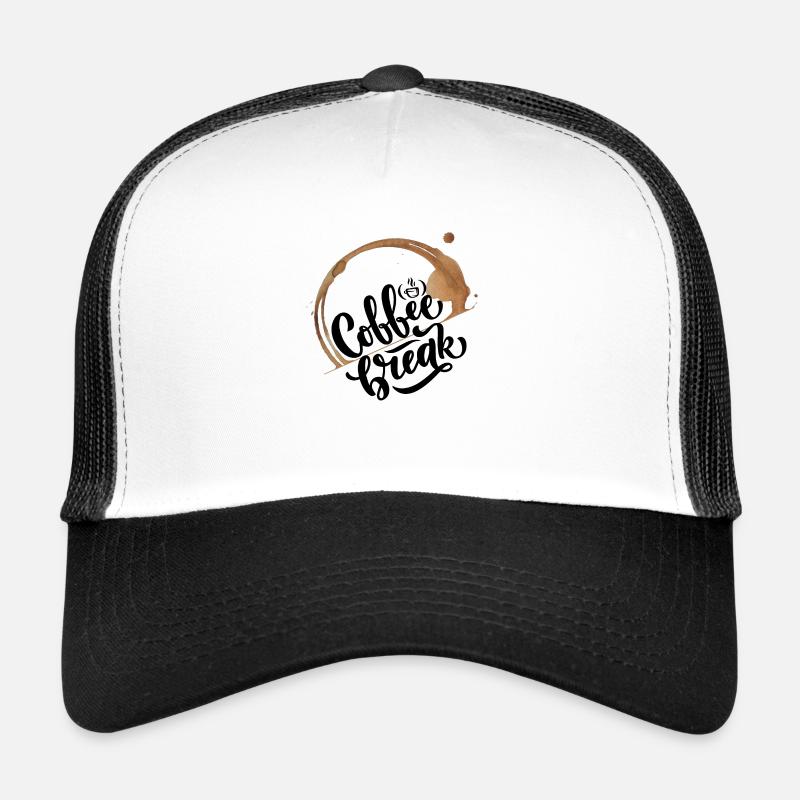 Coffee Break is my Love Language for Coffee latte Trucker Cap