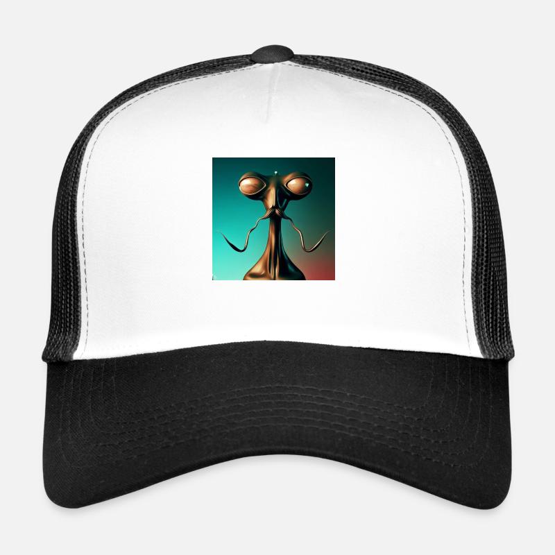 Alien artwork by Bruederchen Trucker Cap