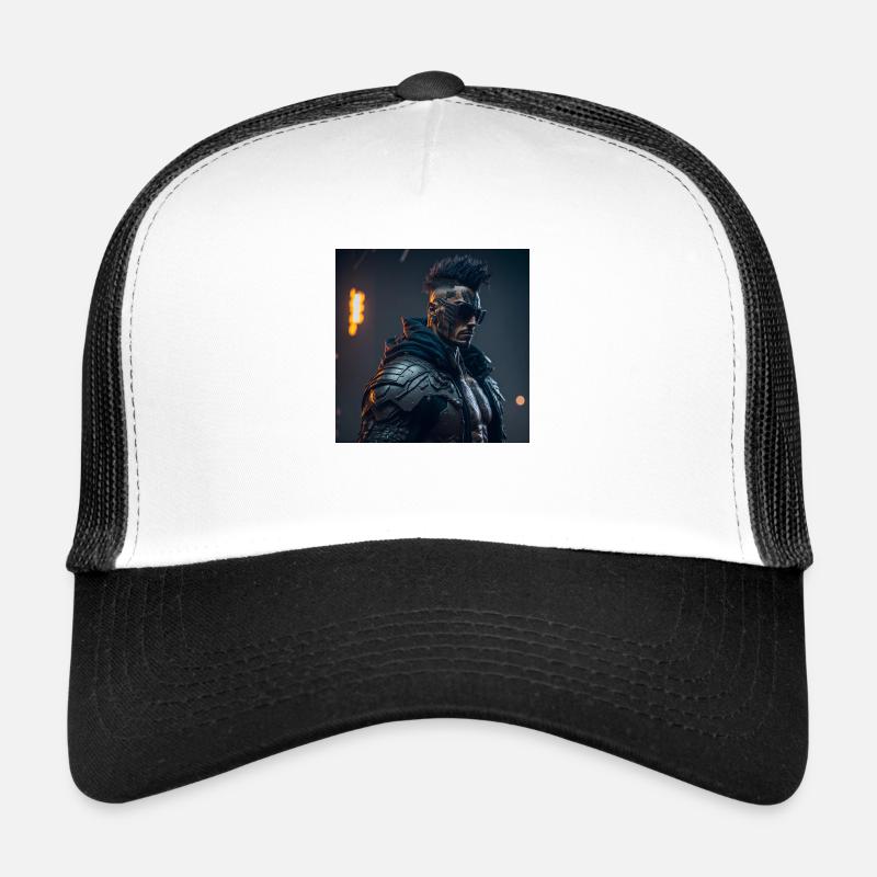 Future Cyberpunkt Warrior Trucker Cap
