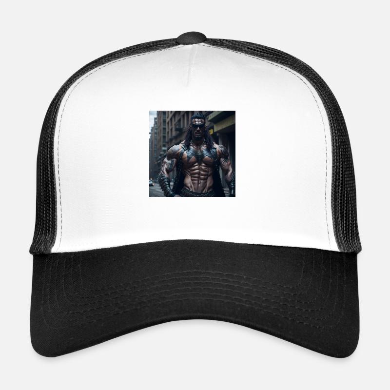Futur Cyberpunkt Warrior Casquette trucker 